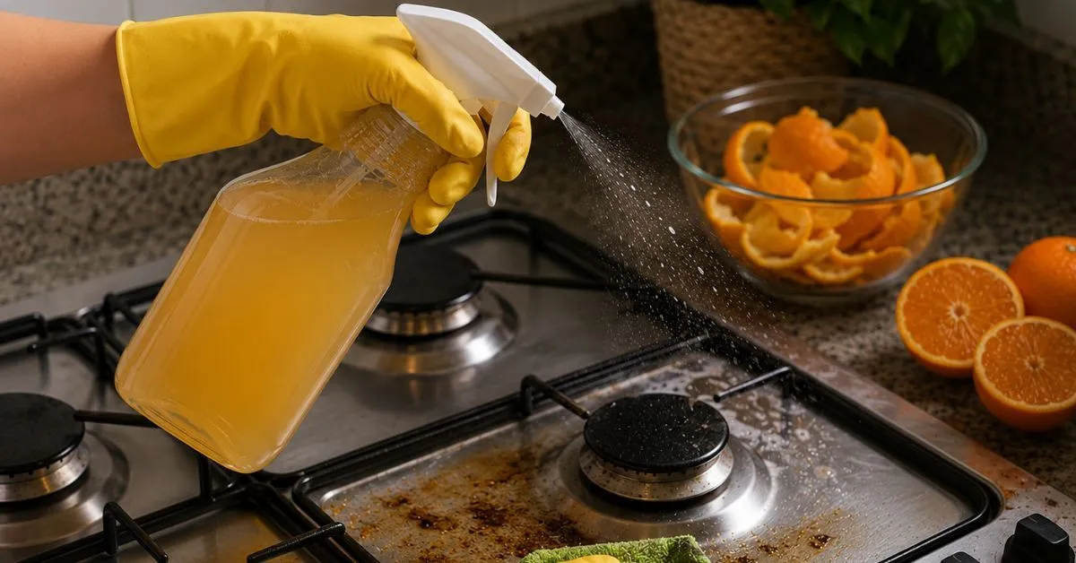 Ao invés de serem jogadas fora, as cascas de laranja podem ser reaproveitadas de forma prática na limpeza da casa.