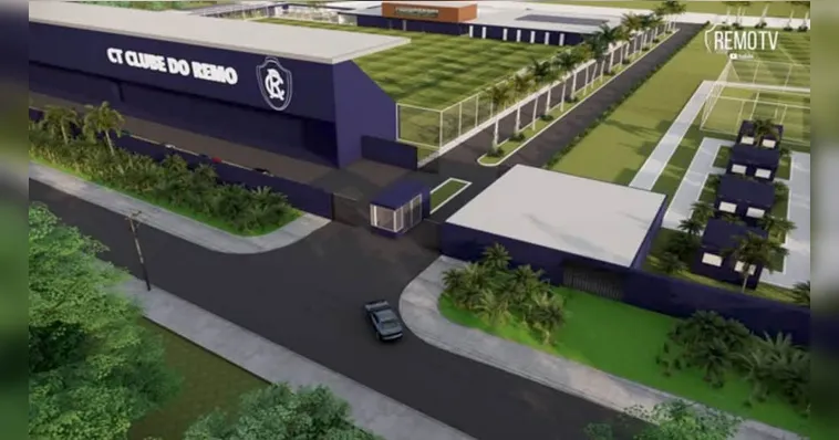 Projeto do novo CT do Remo