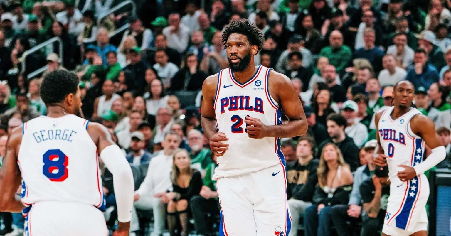 Philadelphia 76ers chega com o comando do camarones Joel Embiid