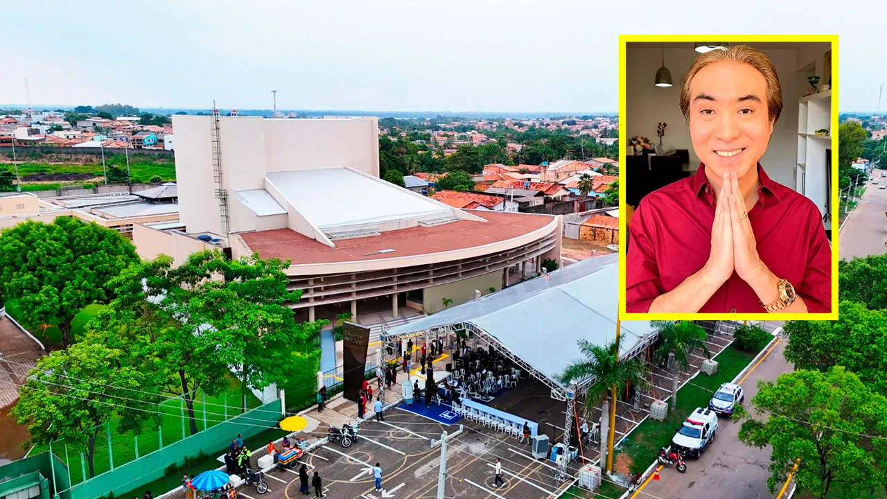Teatro Municipal Eduardo Abdelnor, em Marabá, que receberá líderes e gestores de várias regiões do país para o congresso.