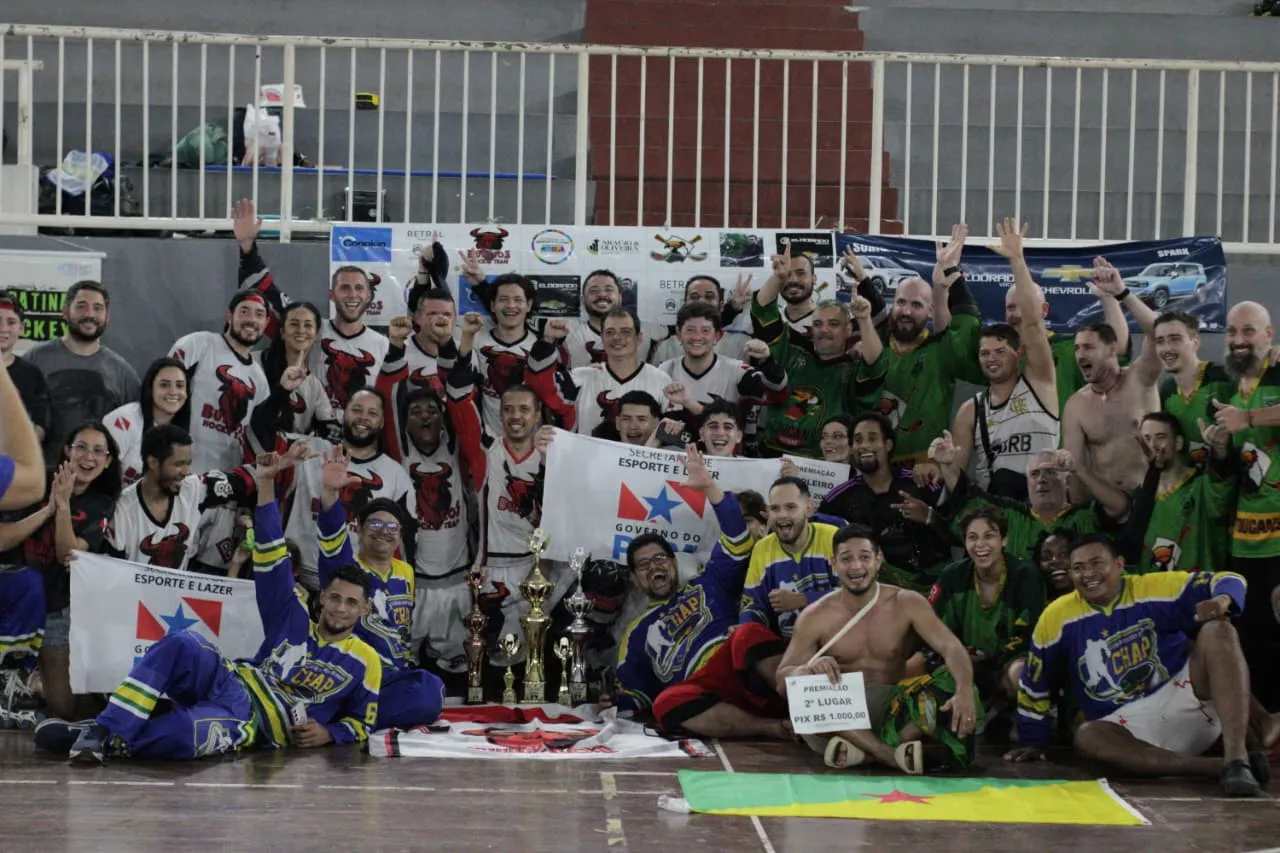 O Búfalos Hockey Team é campeão invicto do Torneio Internacional realizado no Amapá