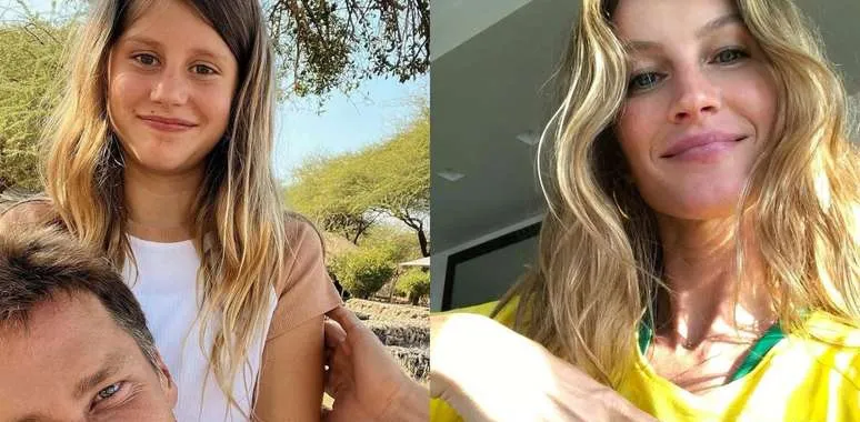 Vivian é fruto do casamento de Gisele Bündchen e Tom Brady, encerrado em 2022