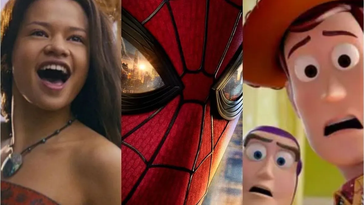 Moana, Homem-aranha e Toy Story 5 estão entre os principais destaques.