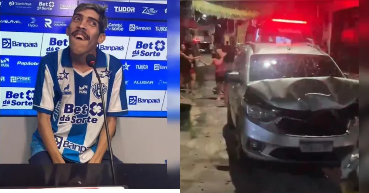 Influenciador recebeu apoio nas redes sociais.