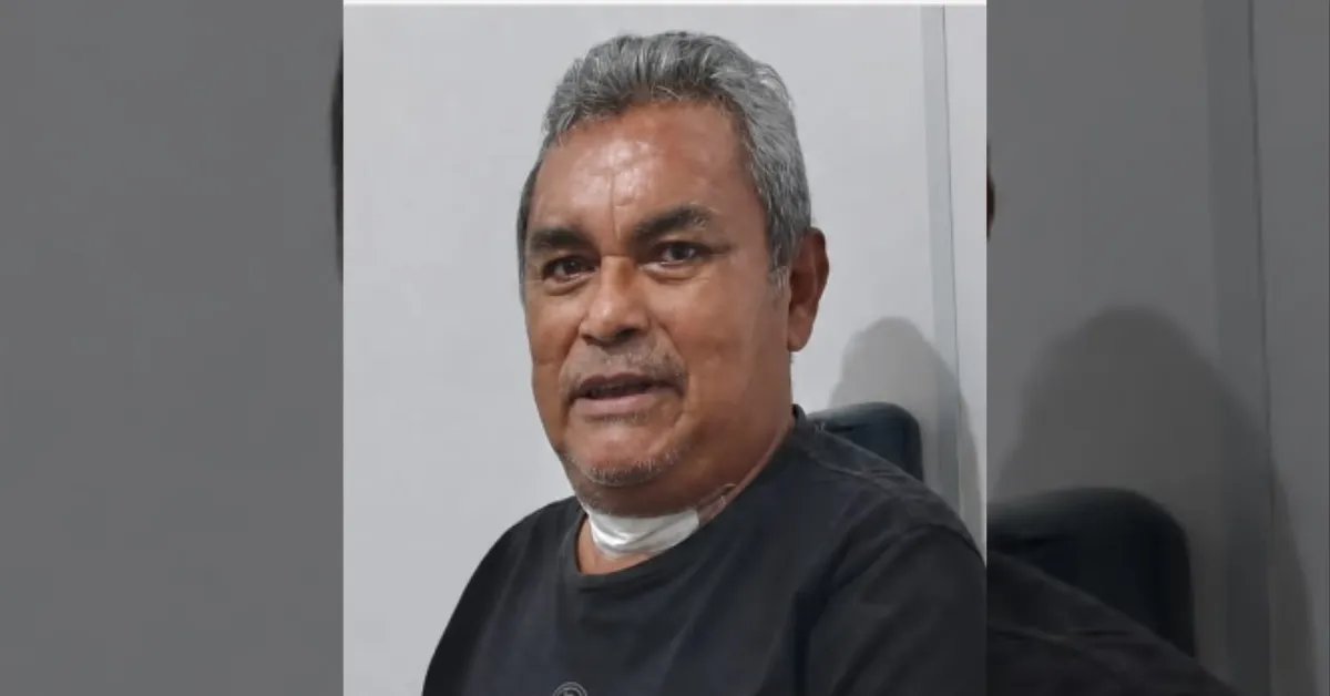 Edilson Pinheiro tem 64 anos de idade e está desaparecido desde do dia 23 de junho.