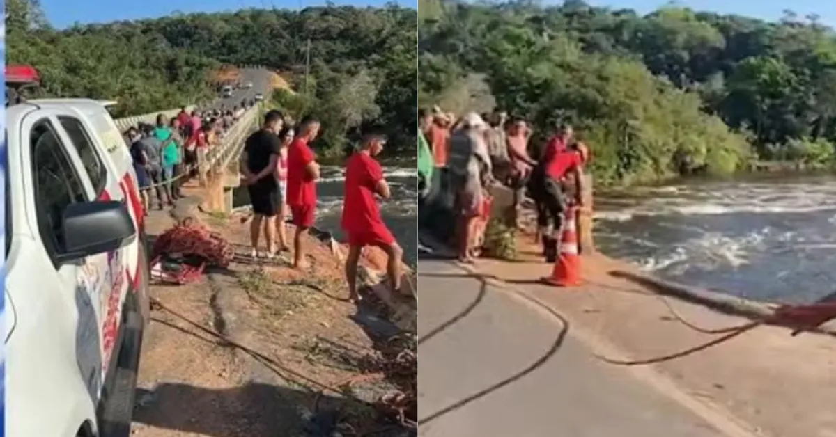 Polícia Militar realizou o isolamento da área.