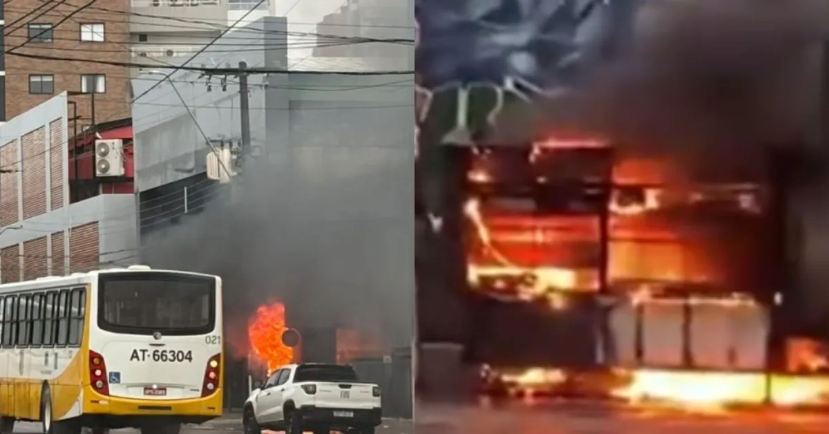 Corpo de Bombeiros Militar foi acionado e conseguiu controlar o fogo após atuar no local.