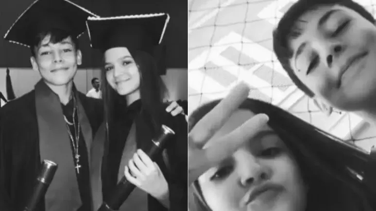 A atriz Mel Maia homenageou o amigo de infância Gabriel Ganley após a morte do atleta aos 22 anos, em São Paulo.
