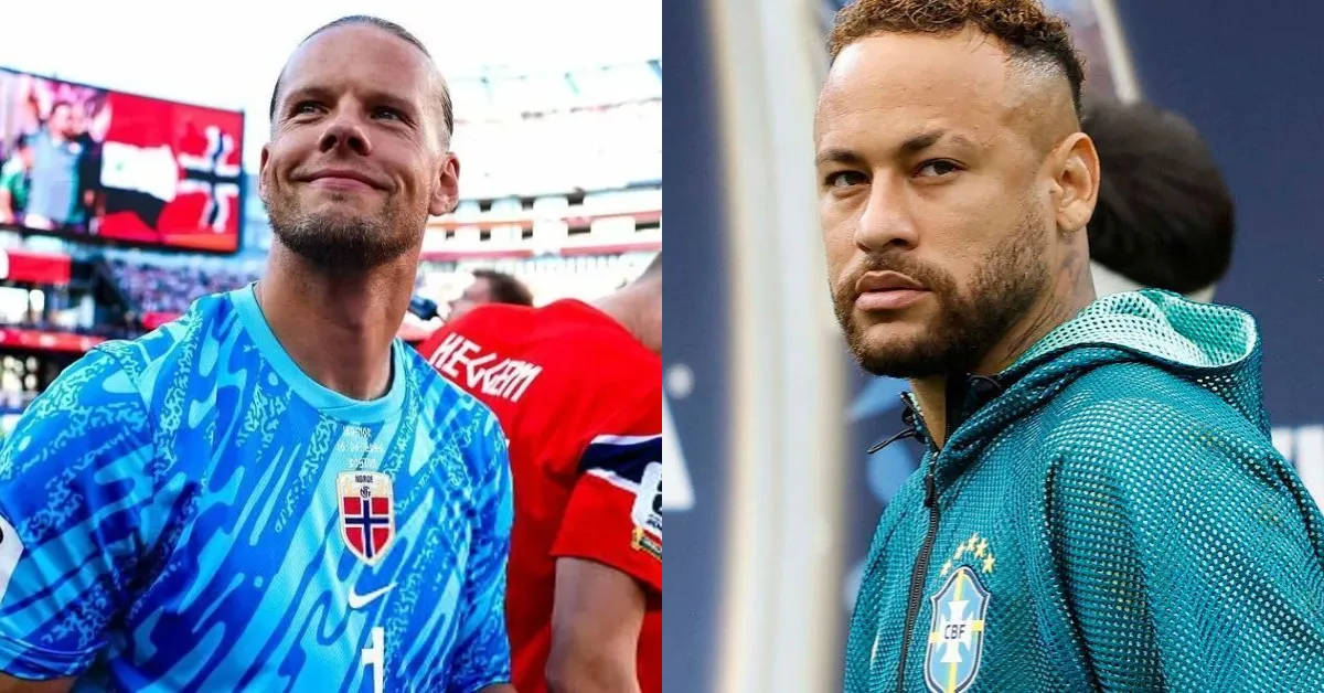 A provocação entre os dois chamou atenção dos torcedores.