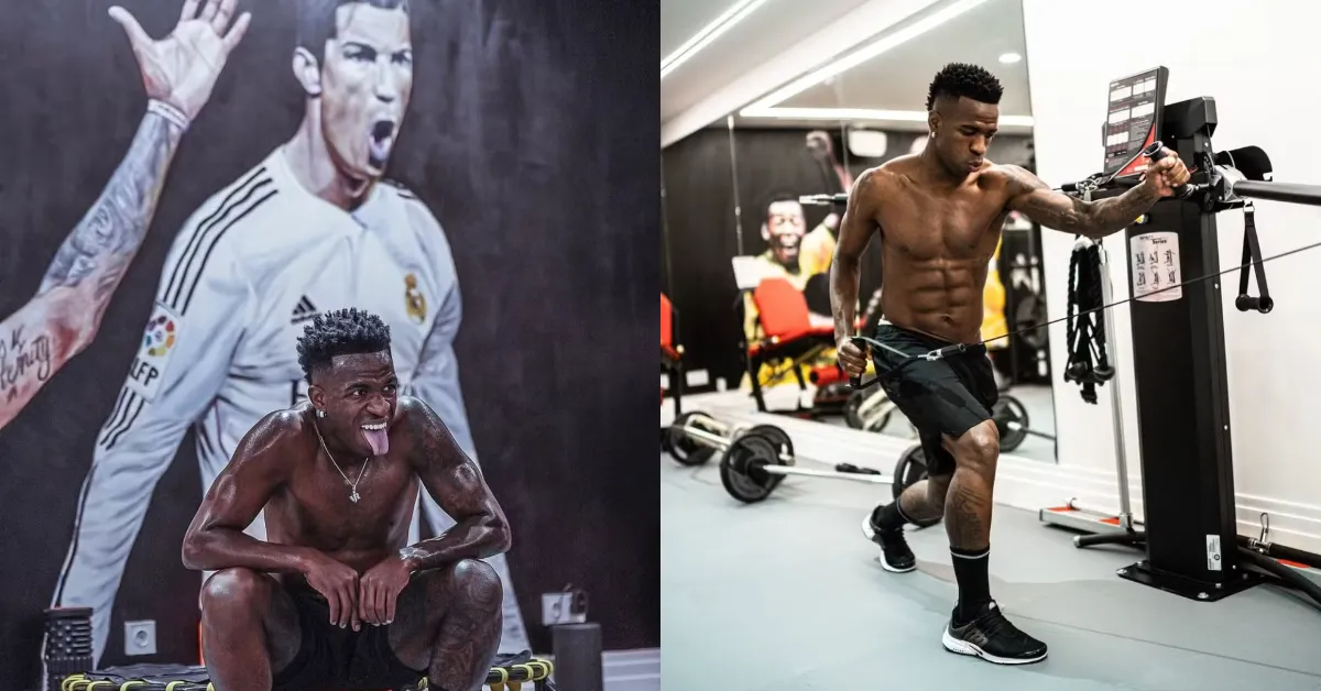 Imagem ilustrativa da notícia: Vini Jr. revela inspiração em CR7 e revela controlar vida sexual