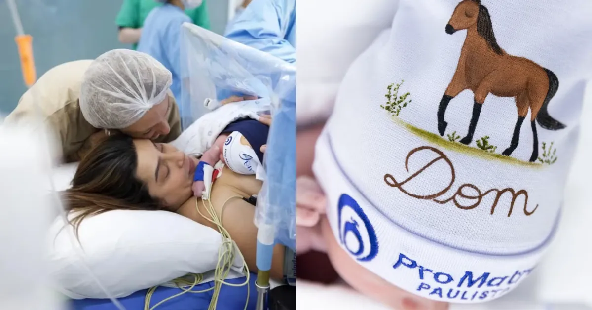 Um dia antes de Dom nascer, Lauana lançou uma música em homenagem ao filho, na qual relata as mudanças que o bebê já havia provocado em sua vida.