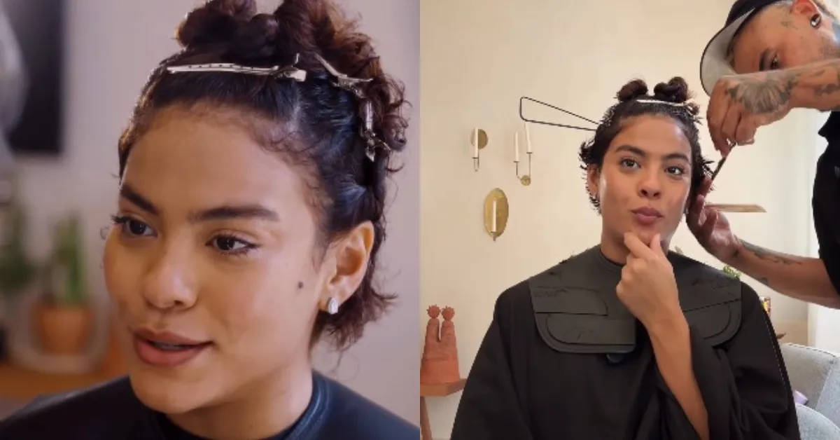 Ela revelou que, ao raspar as laterais do cabelo na juventude, inspirada na cantora Rihanna, mas a mãe reagiu com choro e preocupação.
