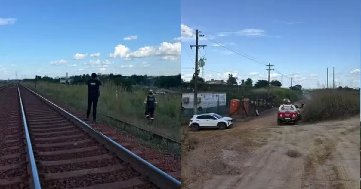Ossada encontrada perto da linha do trem passará por perícia