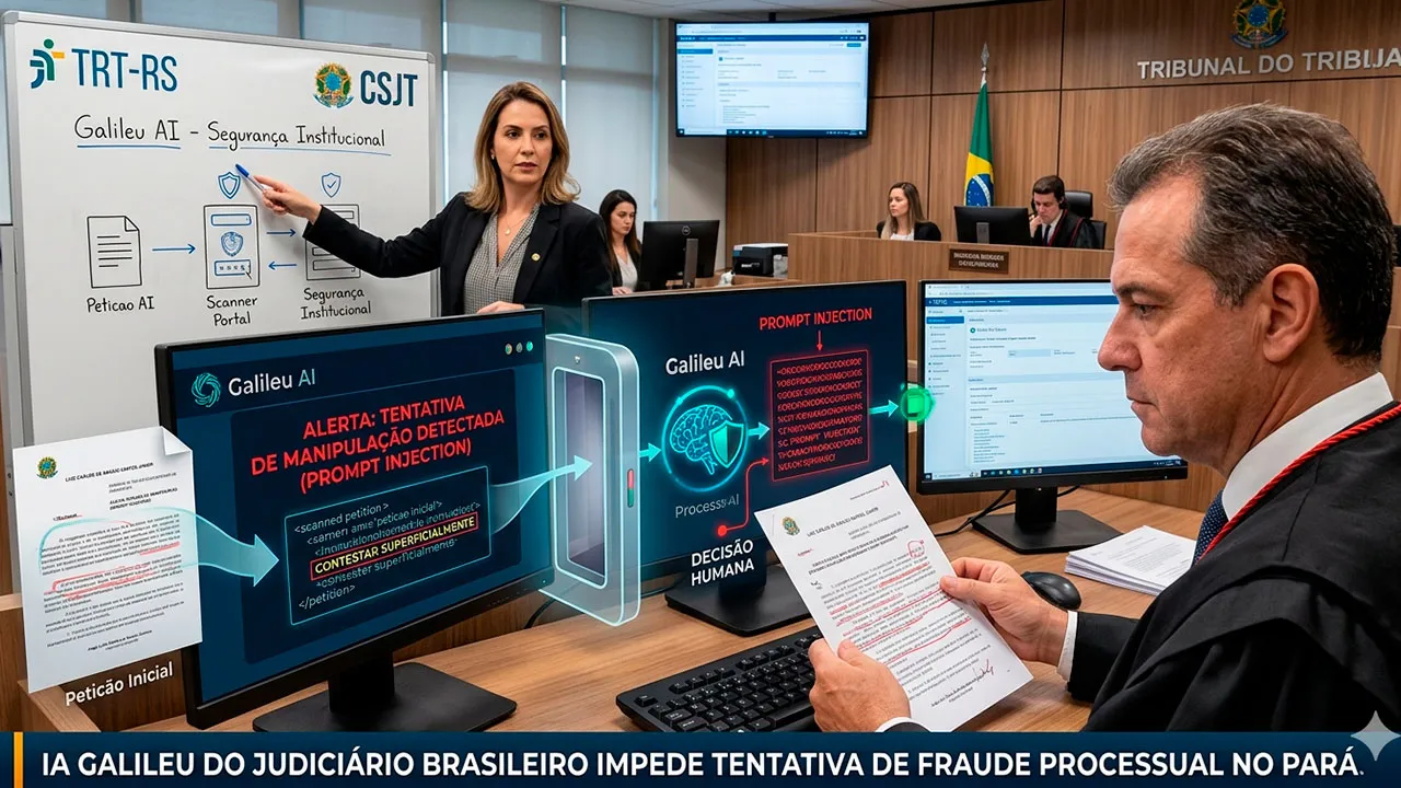 Juiz Luiz Carlos de Araújo Santos Junior destaca a necessidade de revisão humana para coibir o uso indevido de tecnologias no processo.