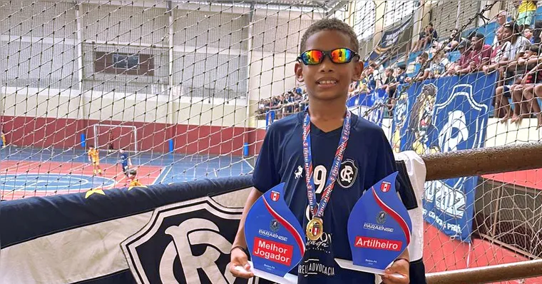 Gustagol, jovem promessa do Remo, brilha no Palmeiras