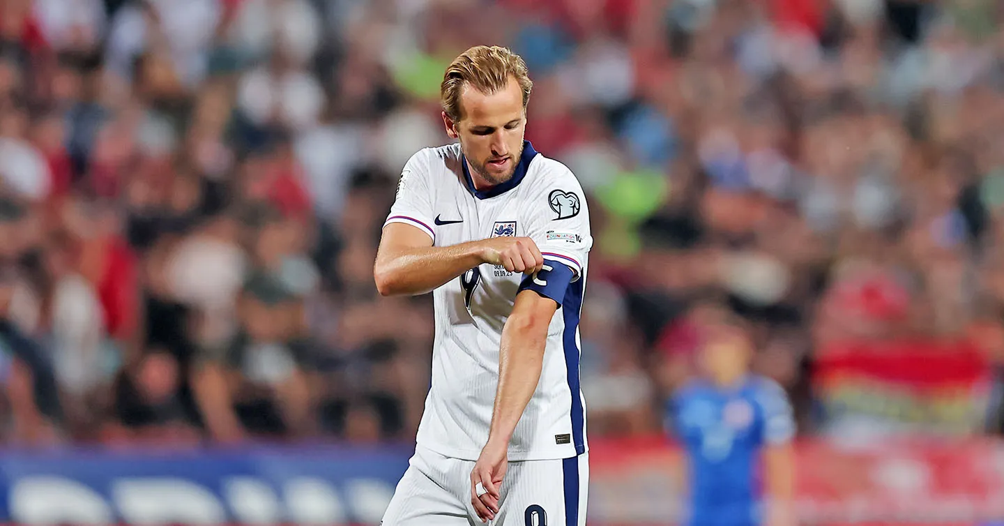 Harry Kane é o grande líder da Inglaterra
