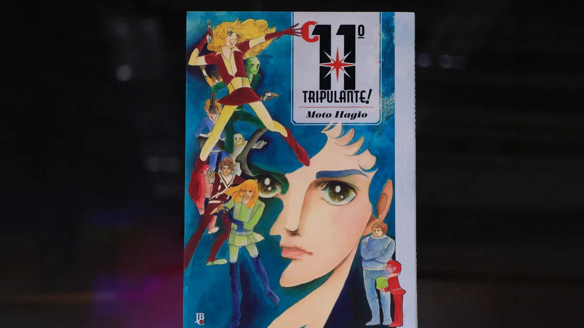 Capa luxuosa de O 11º Tripulante, uma obra seminal.