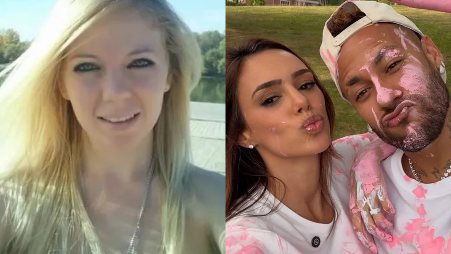 Na postagem, a modelo húngara fez referências à nova integrante da família de Neymar e também à adolescente que afirma ser filha do atleta.