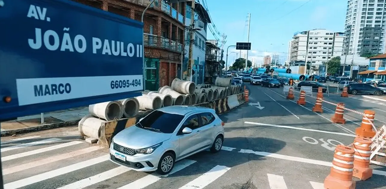 Duas interdições temporárias serão realizadas na Avenida João Paulo II nos dias 16 e 18 de junho.