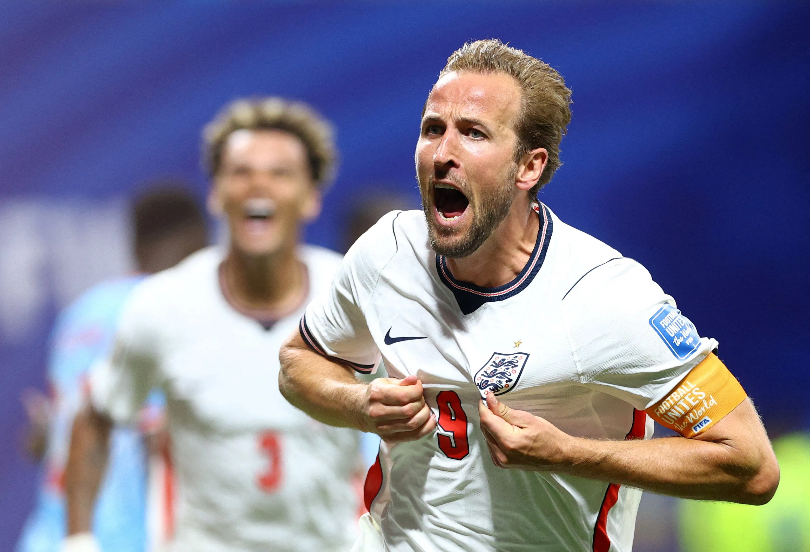 Harry Kane foi um dos nomes do jogo desta quarta-feira (1º) na Copa do Mundo.