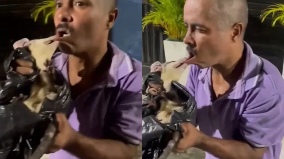 Até o momento, não há informações confirmadas sobre a identidade do homem nem sobre o local exato onde o episódio aconteceu