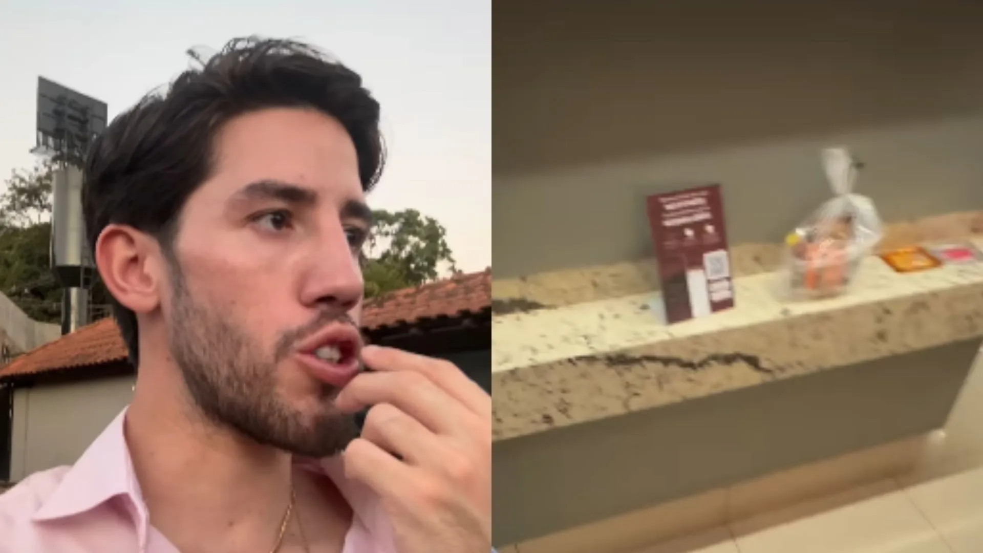 O Iinfluencer Pedro Ramalho, dono de um motel no Paraná, contou que um cliente tentou lhe dar um golpe ao sair do estabelecimento