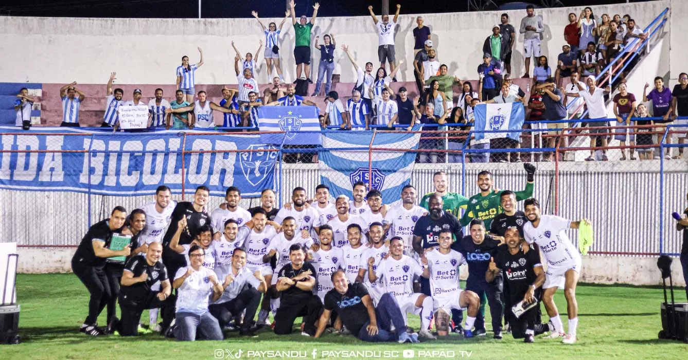 Papão fez bonito e segue 100% fora de casa