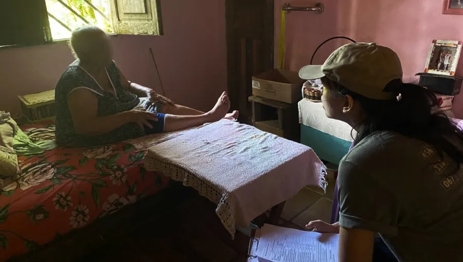 O levantamento começou em 2022 e foi concluído em 2025, após visitas domiciliares a 1.163 moradores com mais de 60 anos.