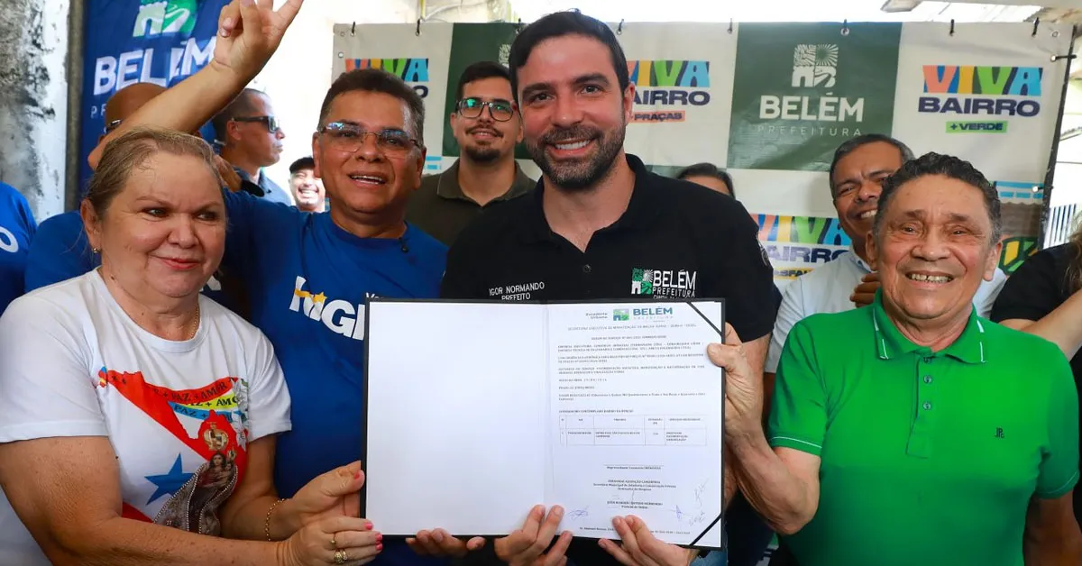 Durante a visita, o prefeito foi recebido pela comunidade, que aproveitou a ocasião para apresentar reivindicações e manifestar apoio ao projeto, aguardado há anos pelos residentes da área.