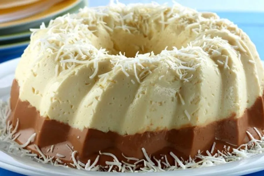 A combinação de chocolate e coco deixa tudo mais gostoso!