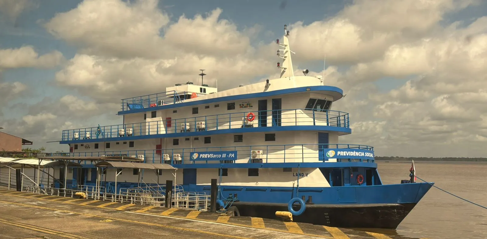 O objetivo é levar os serviços do INSS às populações que dependem do transporte fluvial.
