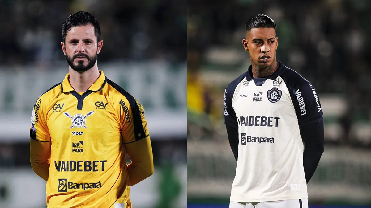 Marcelo Rangel e Alef Manga sofreram lesões no jogo anterior do Clube do Remo
