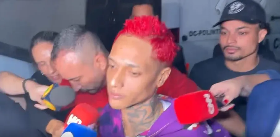 O rapper Mauro Davi dos Santos Nepomuceno, conhecido como Oruam, responde na Justiça de São Paulo por disparo de arma de fogo