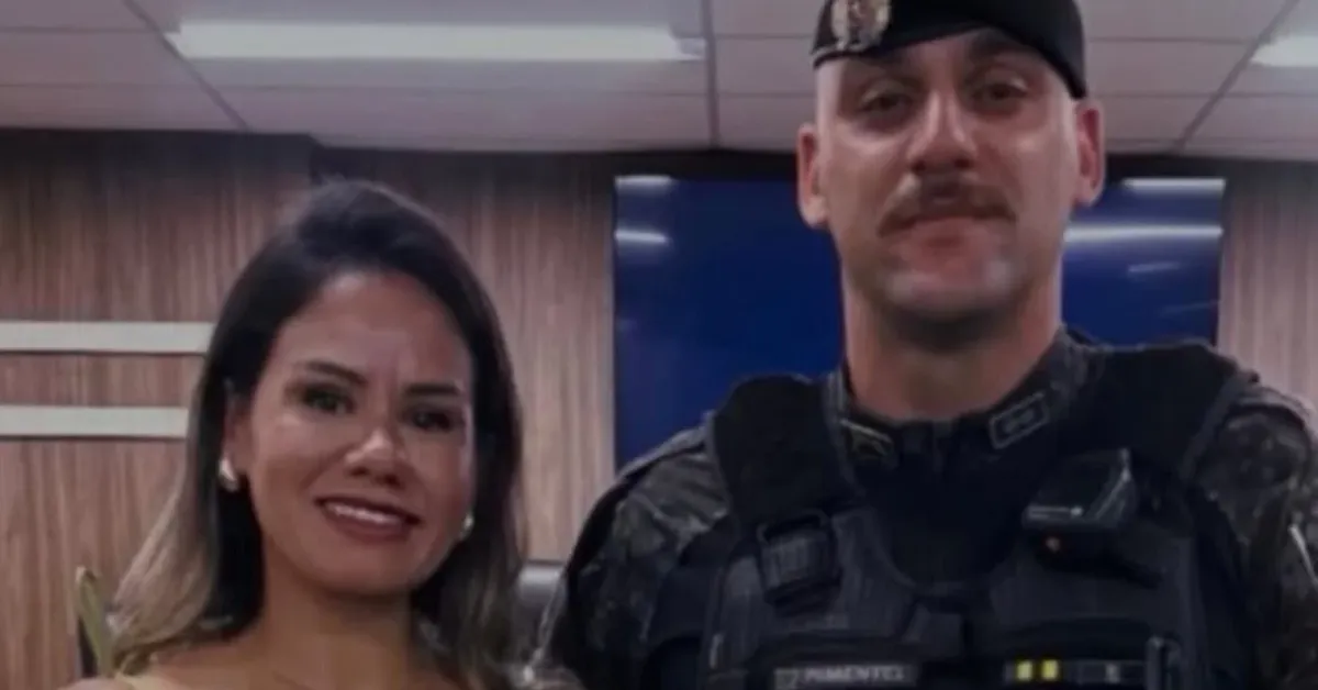 A esposa do tenente da Rota Ronickson Pimentel, baleado na cabeça no último sábado, se manifestou pela primeira vez sobre o estado de saúde do policial.