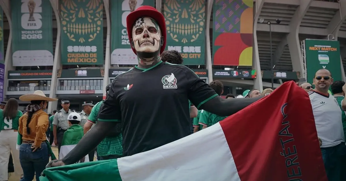 Imagem ilustrativa da notícia: México vence África do Sul na abertura da Copa em jogo com três expulsos