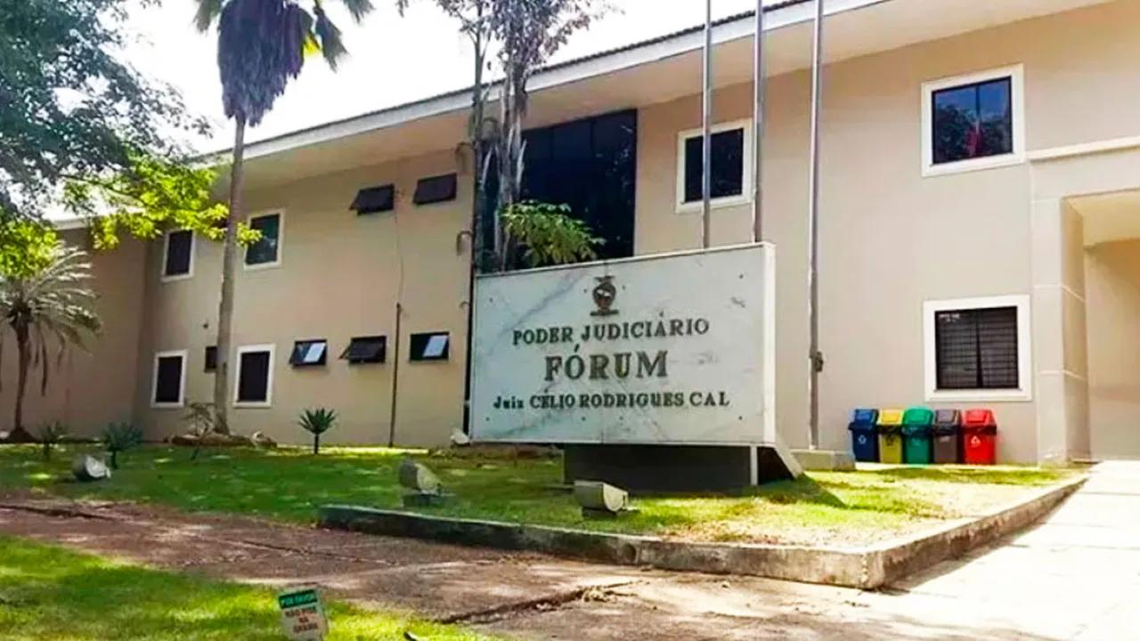 Fórum da Comarca de Parauapebas, onde o Conselho de Sentença se reuniu para condenar o acusado por homicídio qualificado.