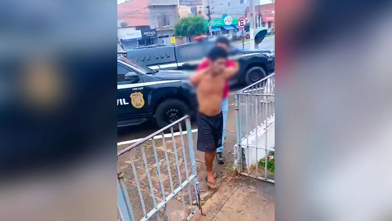 Sede da 15ª Seccional Urbana de Tucuruí, local para onde o suspeito foi conduzido após a tentativa de fuga no bairro Mangal.