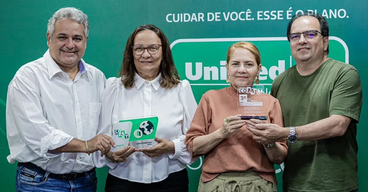 Imagem ilustrativa da notícia: Unimed Belém brilha no Prêmio Unimed de Comunicação e Marketing 2026 com dupla conquista