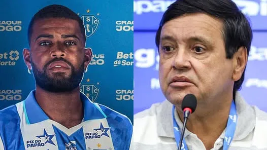 A ausência de Castro movimentou o ambiente do jogo, gerando questionamentos entre torcedores e imprensa.