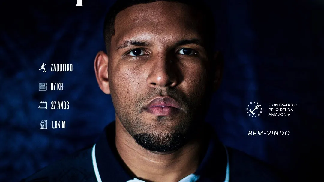O Clube do Remo reforça a defesa com Matheus Felipe.
