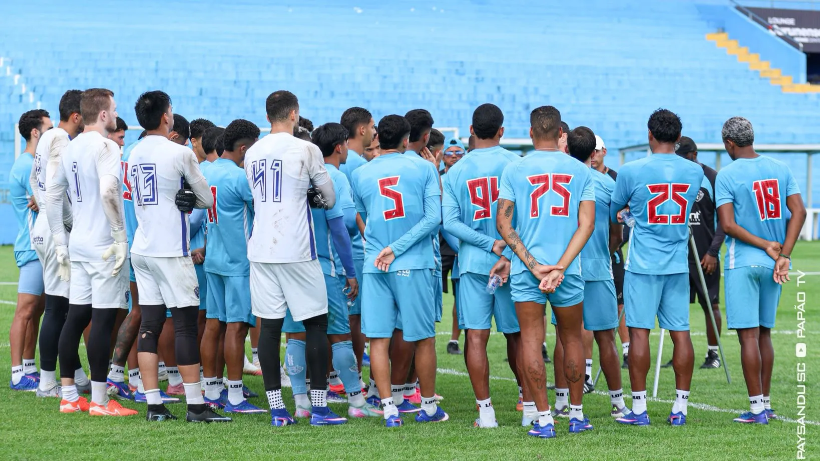 Imagem ilustrativa da notícia: Paysandu define time e novatos entre os relacionados contra o Guarani