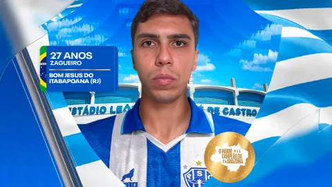 Conheça Pedro Carrerette, o novo zagueiro do Paysandu