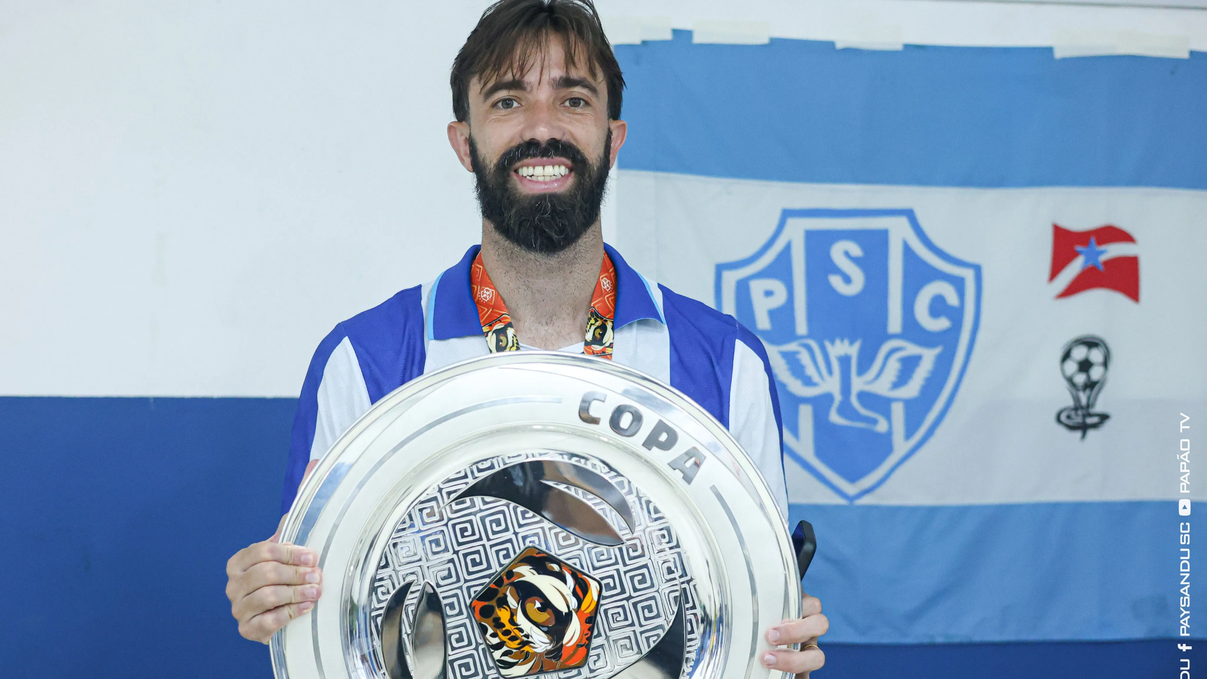 Imagem ilustrativa da notícia: Paysandu renova contrato de Matheus Vargas até o fim da temporada