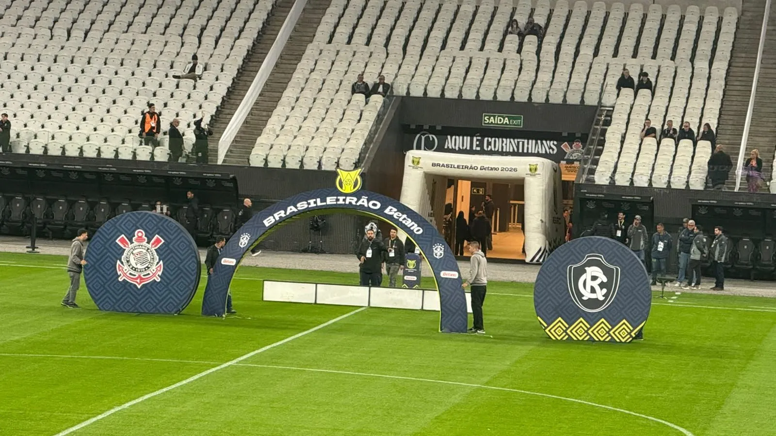 Neo Química Arena recebe a partida desta noite