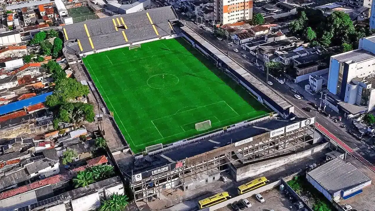 Remo potencializa o Estádio Baenão com melhorias.