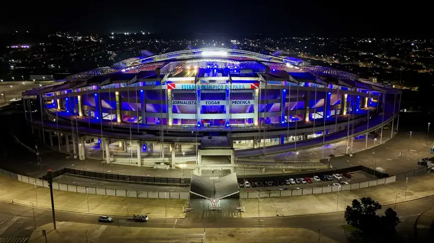 Corrida Noturna no Mangueirão: Esporte, música e diversão em um só lugar.
