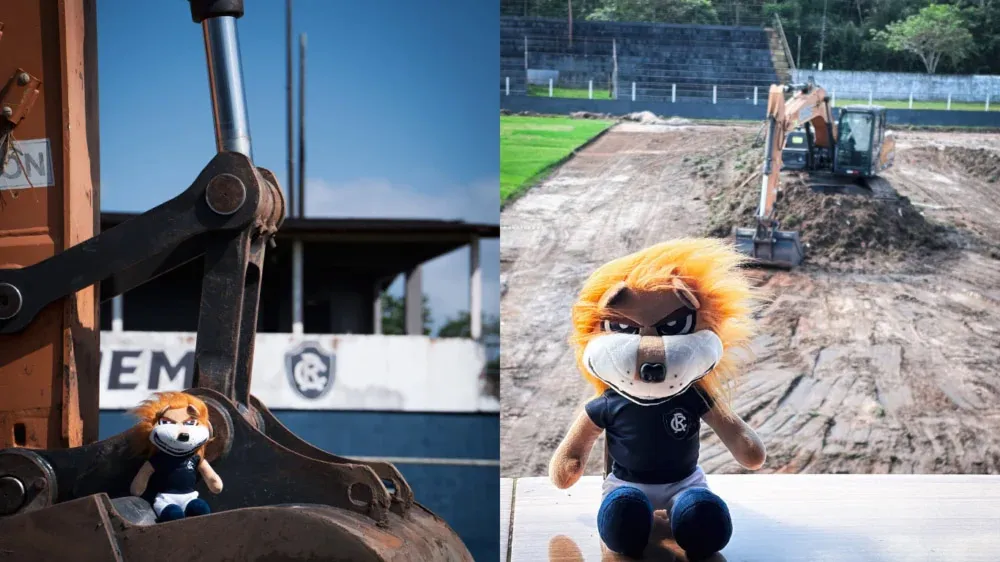 Obras iniciadas e investimento de R$ 15 milhões para transformar o futebol do Clube do Remo.