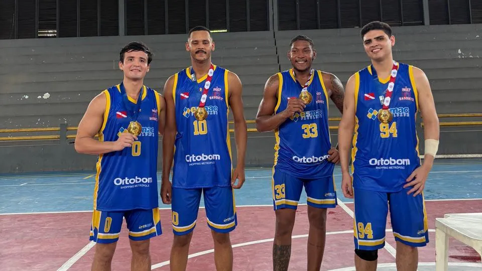 A Esmac conquista o torneio universitário de Basquete 3x3 com uma campanha perfeita.