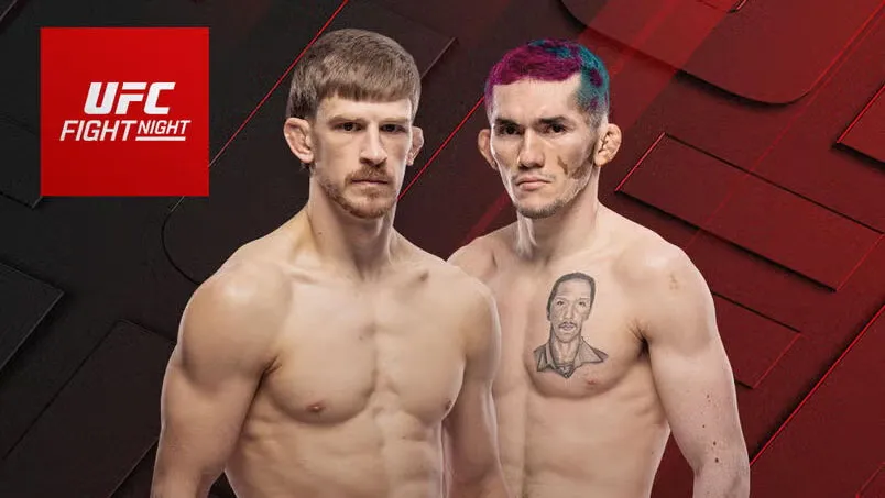 Arnold Allen e Melquizael Costa fazem a luta principal do UFC Vegas 117, em maio de 2026.