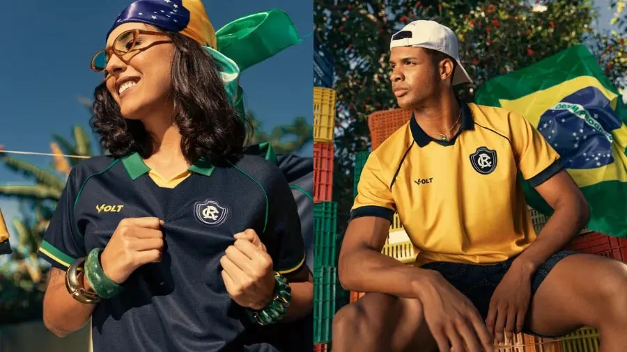 A coleção “Em busca do Hexa” traz referências à Copa do Mundo